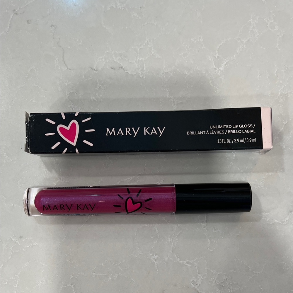 Unlimited Lip Gloss HOPEFUL Lilac Mary Kay Doe Foot Applicator